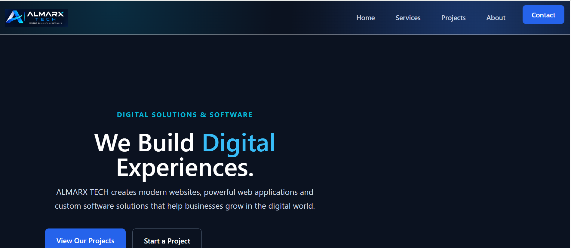 Almarx Tech Website - ALMARX TECH
